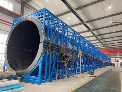 雙一科技鹽城基地成功研制100米非金屬風電葉片模具，助力新能源產業升級